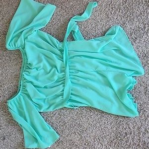 Turquoise Romper